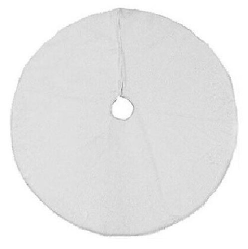 Tappeto bianco gonna copribase - bianco,