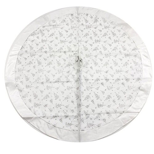 Tappeto bianco argento gonna - e,