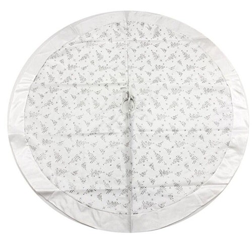 Tappeto bianco argento gonna - argento,