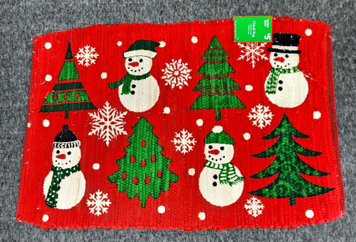 Tappeto straccio natale chindi - tappeto,