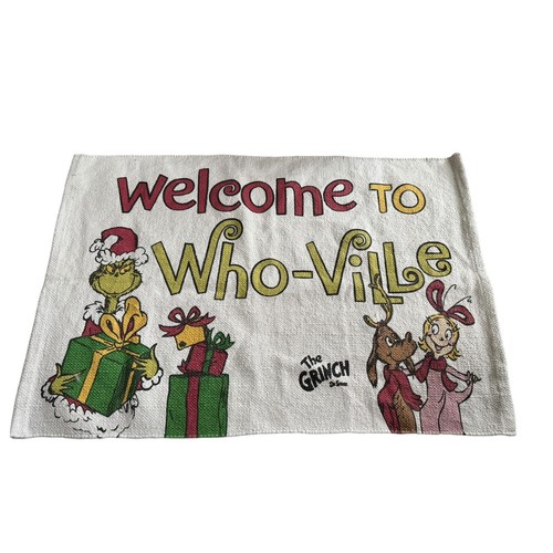 The grinch welcome - grinch, to